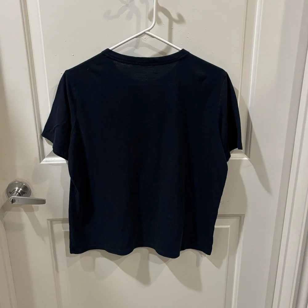 Banana Republic Navy Short Sleeve Tee - Picture 3 of 3